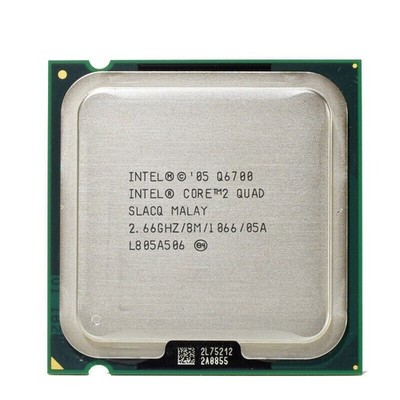   Core 2 Quad Q6700 LGA 775 2.66GHz 1066MHz 8MB 105W 4 CPU Processor #md