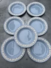 Wedgewood Embossed Queen’s Ware 7 Small 6 1/4 Inch Plates