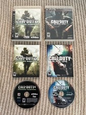 Call of Duty Black Ops / Modern Warfare 4 Bundle | Playstation 3 PS3 | Complete