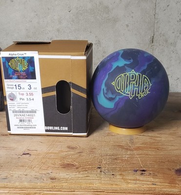 STORM ALPHA CRUX BOWLING BALL 15 POUNDS ASYMMETRIC #26VXAE14I021