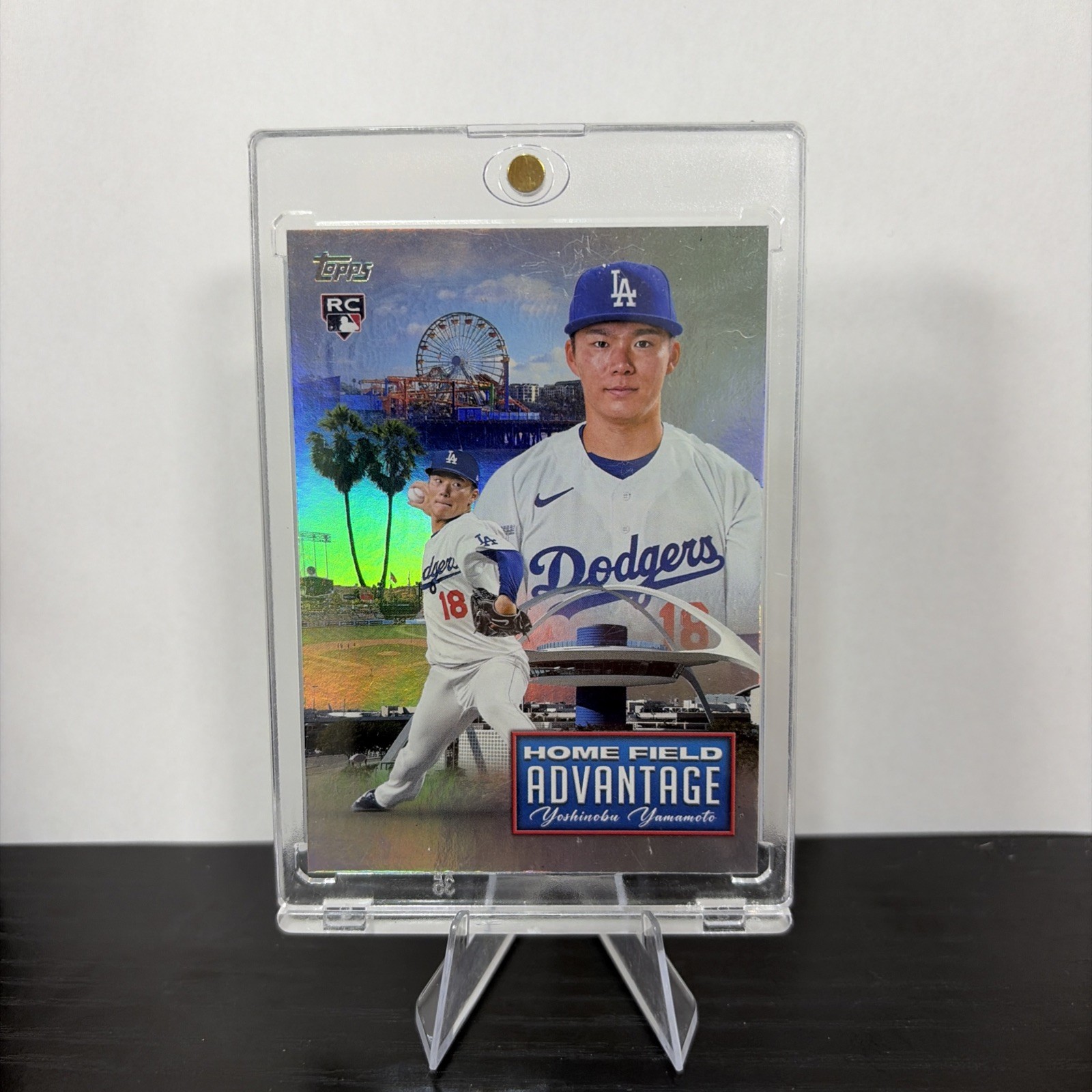 2024 Topps Series 2 - Home Field Advantage Yoshinobu Yamamoto #HFA-20 (RC)