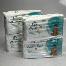 MAMA BEAR 168 Diapers 4 PACK Of 42 Diapers Diapers Gentle Touch Baby 3 . 16-28