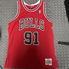 MITCHELL NESS Swingman Chicago Bulls 1997-98 90 Dennis Rodman NWOT