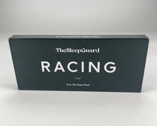 TheSleepGuard Pure Silk Sleep Mask 100 6A Mulberry Silk 22 Momme - Racing Green