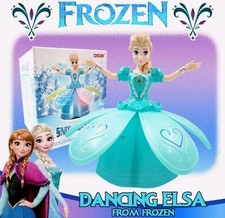 BUMP & GO PRINCESS ELSA DANCING GIRLS TOY LIGHTS & SOUNDS FROZEN SNOW DANCE TOYS