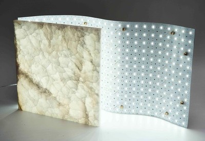 Dimmable 2-Pack LED Backlight Sheets 24V 36W Cool White for Stone/Quartz 24''x12''