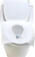 Disposable Toilet Seat Covers, 10Pcs Flushable Travel Disposable Toilet Seat Cov