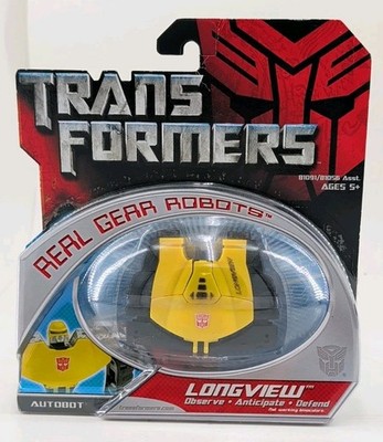 Transformers Real Gear Robots Longview 2007 Movie Action Figure Hasbro NIB