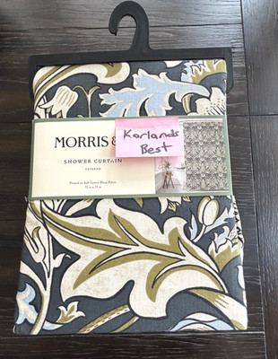 William Morris & Co Shower Curtain 72x72  Severne Cotton