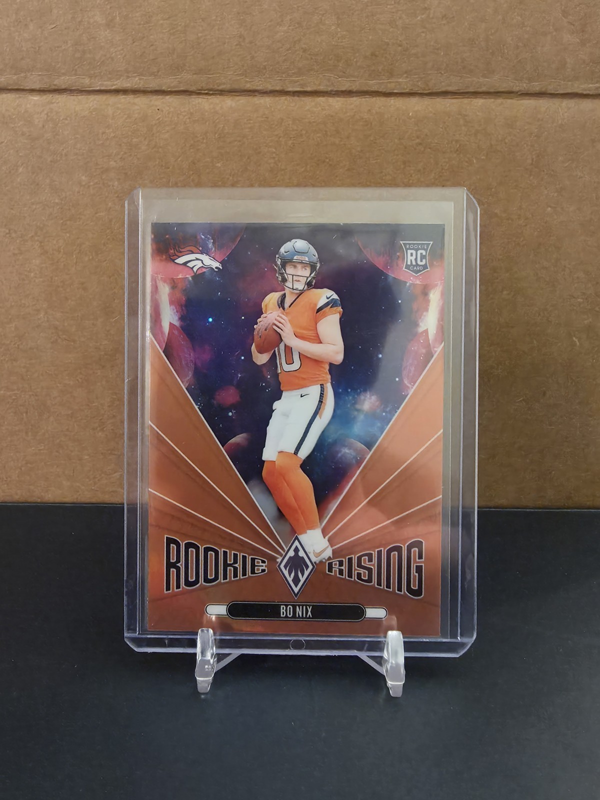 2024 Panini Phoenix - Rookie Rising Bo Nix #RR-BNX Orange (RC)