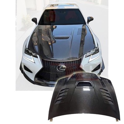 for 2013-2020 GS F GS350 GS200t GS300 Lexus DT2 style vented Carbon Fiber Hood