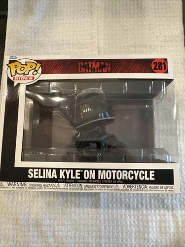 NIB Batman Movie Selina Kyle On Motorcycle Funko Pop Rides #281 New In Box