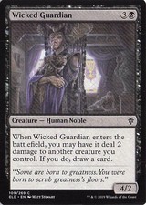 Wicked Guardian #109 Throne of Eldraine|NM|EN|MTG