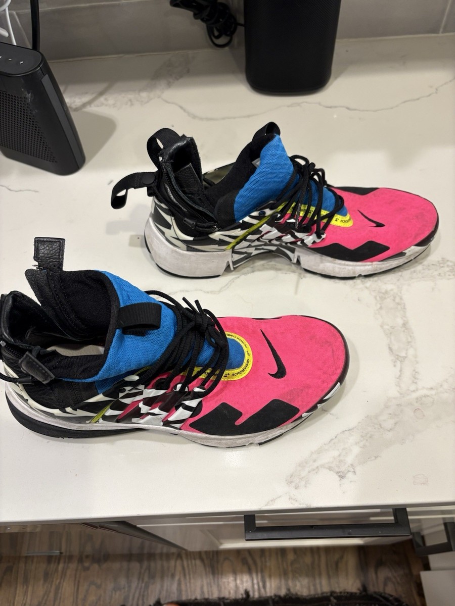 Nike ACRONYM x Air Presto “Racer Pink” Size 9.5 Men's – Used
