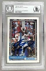 Shaquille O'Neal 1992 Topps #362 Rookie RC On Card Auto BGS AUTH