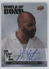 2025 James Bond No Time To Die White Jeffrey Wright as Felix Leiter Auto 1h1d