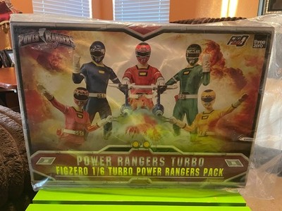 Threezero Figzero 1/6 Turbo Power Rangers Pack- Power Rangers Turbo- Brand NEW