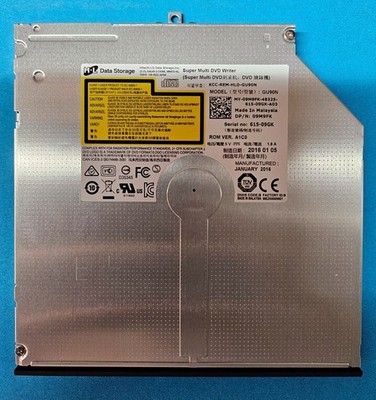 HL Data Storage GU90N Slim DVD Brenner Laptop Dell 09M9FK 9,5mm SATA