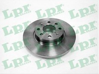 2X LPR Bremsscheibe O1027P FüR Opel Corsa S07 L08 L68 Fiat Punto EVO Bifuel LPG