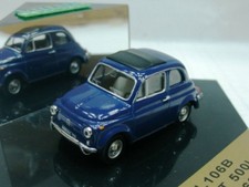 WOW EXTREMELY RARE Fiat 500L S4 Soft Top 1968 Blue 1:43 Vitesse-Spark