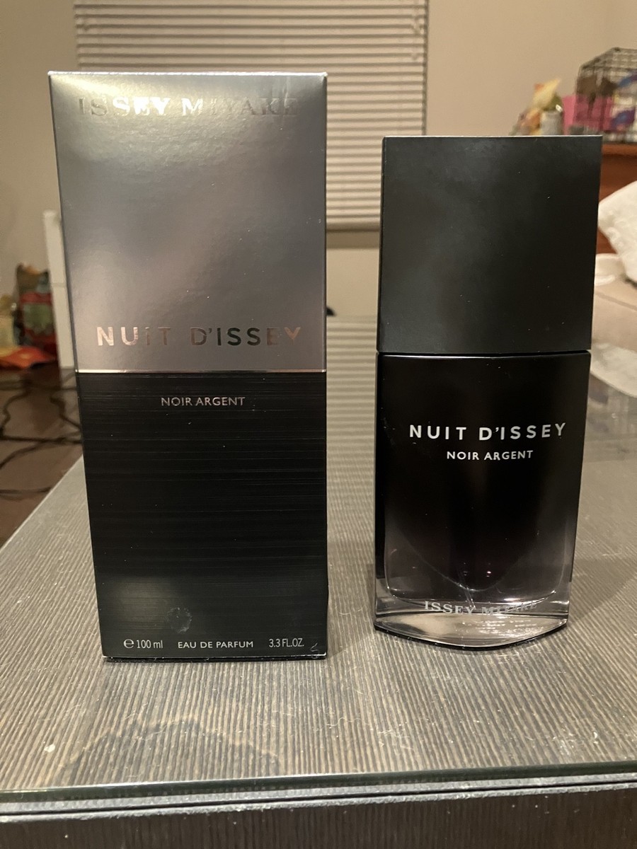 イッセイミヤケ Nuit d'Issey Noir Argent 100ml Issey Miyake Nuit D'issey Noir Argent 3.3 oz/100ml EDP Spray