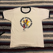 1979 Single Stitch Warner Bros Bugs Bunny Marriot Great America ringer tee shirt