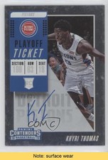 2018 Contenders Variation Playoff Ticket 17/35 Khyri Thomas #109 Auto READ 0so2