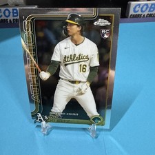 2025 Topps Chrome Update Nick Kurtz RC Rookie Debut #USC180 Athletics ROY