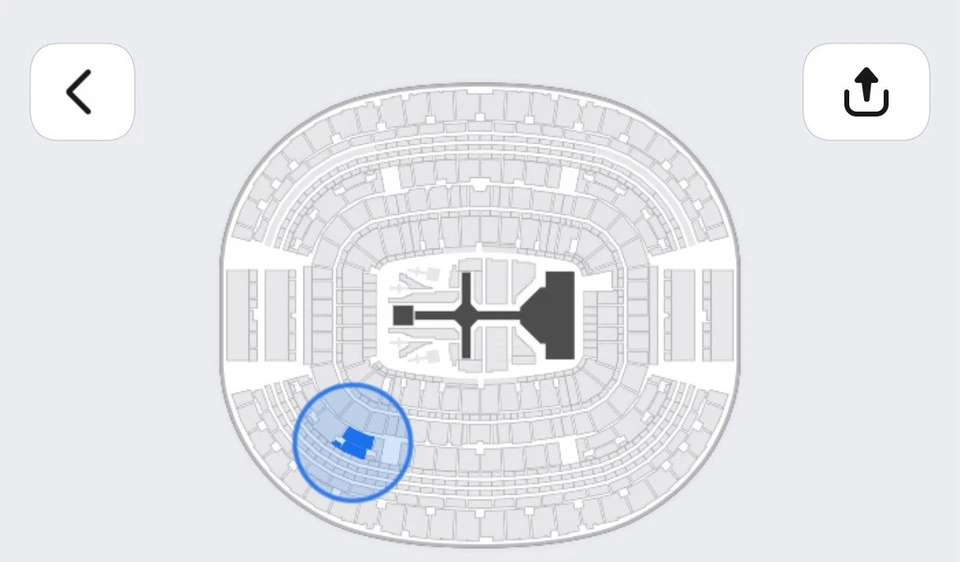 The Weeknd After Hours Til Dawn Tour 2025 Ticket AT&T Stadium AUGUST 27th, 2025 - Image 3 of 3