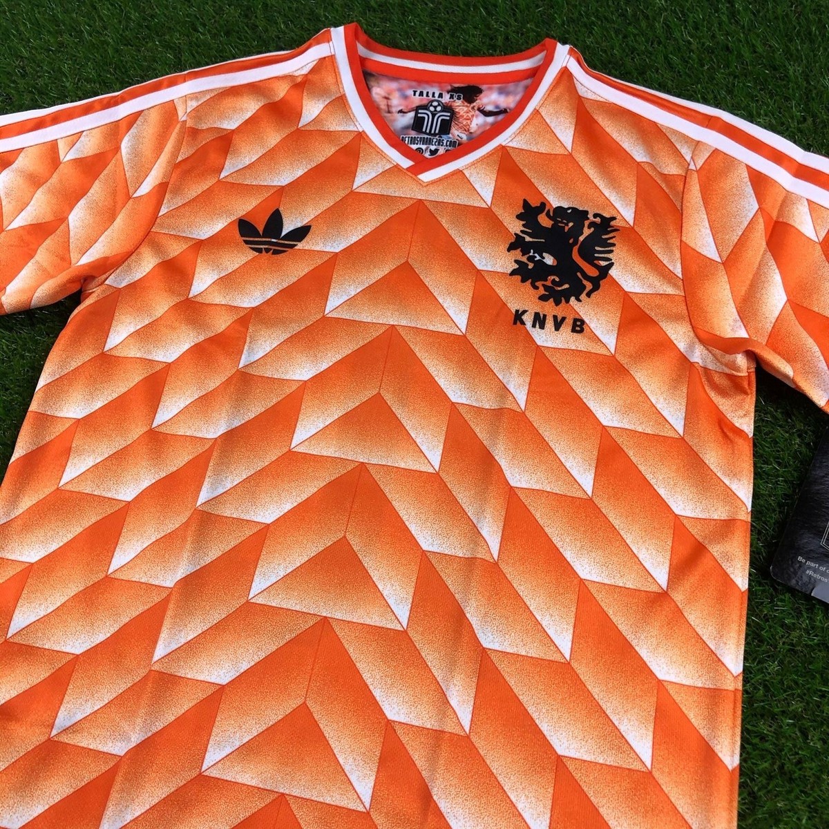 Classic Retro Netherlands Holland 1988 GULLIT 10 Football Shirt