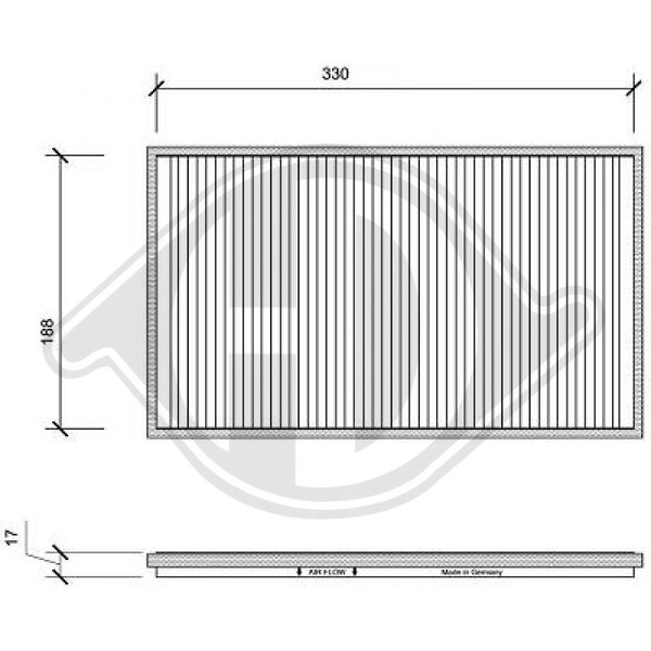 Innenraumfilter Opel FüR Opel Combo/Corsa B/Tigra-image
