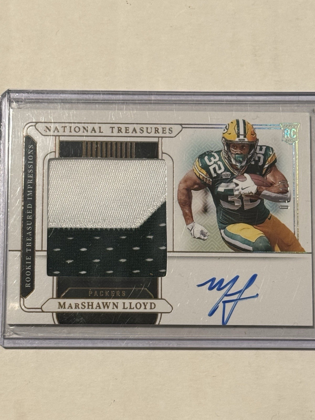 2024 National Treasures Rpa Marshawn Lloyd On-Card Auto Rpa /10 Packers