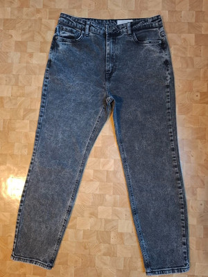 NOISY MAY MONI Slim Fit High Waist Straight Leg Gr.31/32 Damen Jeans