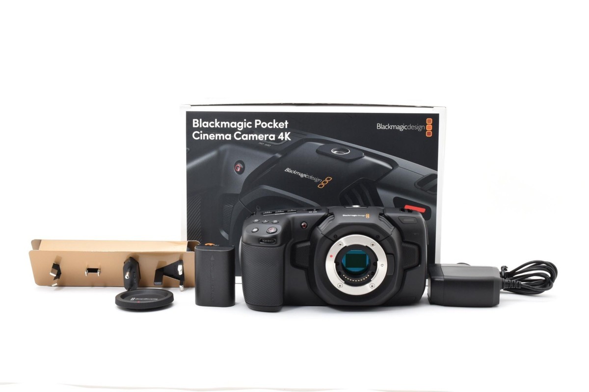 Blackmagic Pocket Cinema Camera 4K - Black for sale online | eBay