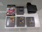 NES Game Lot Of 5 Defender Crown Ghosts Goblins Metroid Punch Out Burgertime