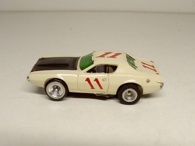 Faller Aurora AFX Dodge Charger # 11 weiß Rennwagen fahrbereit Slotcar