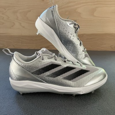 Adidas Adizero Instinct Womens 11M Softball Cleats Grey Silver Metal JS2988