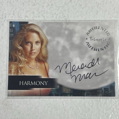 2004 Inkworks Angel Season 5 Mercedes McNab Harmony Kendall A34 Autograph SIGNED