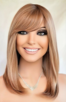 #ad #ad 100% Heat Friendly Wig Medium BOB WITH BANGS Attractive Sexy FS8.27.613 1257 $24.99