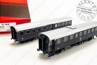 Acme 55353 H0 1:87 - Set Von 2 FS Waggons In Ardesia Grau FüR Ep ShuttlezüGe