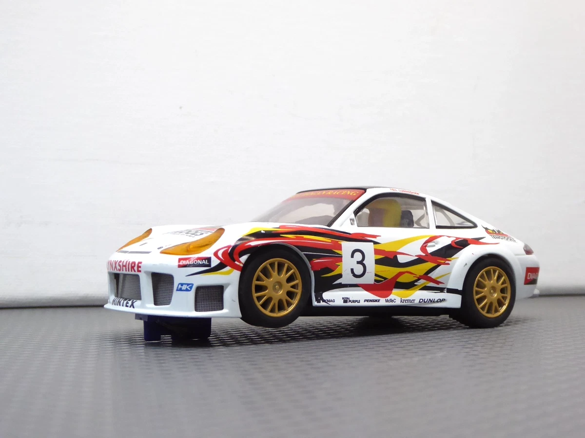 SCALEXTRIC PORSCHE 911 GT3 # 7  ABDULAZIZ  DE SCALEXTRIC . REF