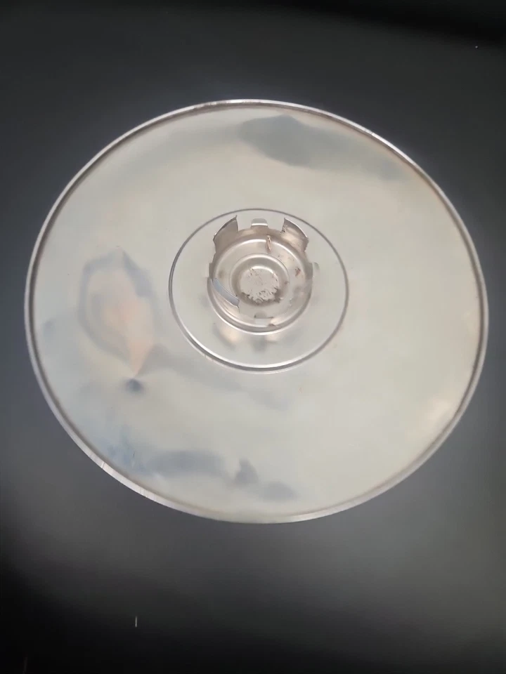 Tapa central Volvo 740 760 1985-1990 parte # 70157, 9 5/8" diámetro, logo negro 03 Foto 3 de 4