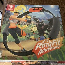 Nintendo Switch Ring Fit Adventure Complete Used Once - In BOX