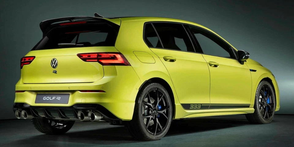 Gráficos a rayas laterales Volkswagen VW Golf R 333 calcomanías ambos lados Foto 2 de 4