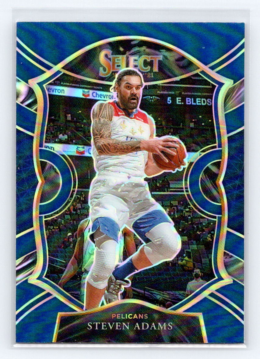 2020-21 Panini Select Blue Prizm #19 Steven Adams New Orleans Pelicans