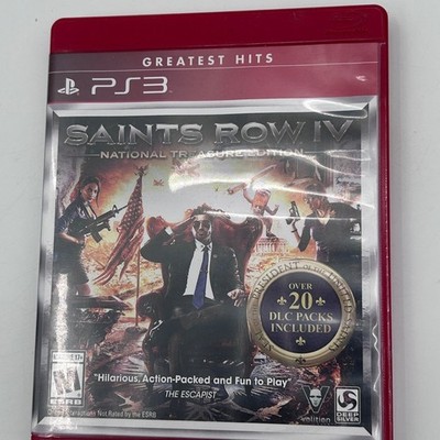 Saints Row IV National Treasure Edition Sony PS3 Greatest Hits Complete CIB