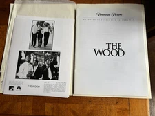The Wood Movie Press Kit w Booklet - Omar Epps, Richard T Jones & Taye Diggs