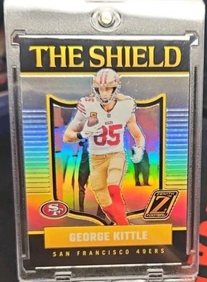 2024 Panini Zenith George Kittle The Shield Silver Prizm #20 49ers Case Hit SSP