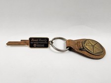 RARE Vintage Road Ready New Vehicle Preparation Key Chrysler Key Blank Keychain