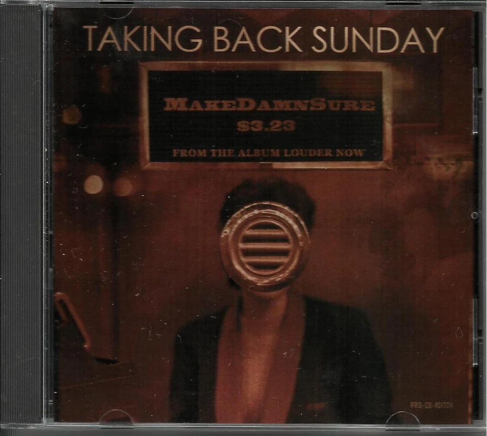 TAKING BACK SUNDAY Make Damn Sure USA 1TRK PROMO DJ Radio CD single 2006 - Image 1 of 1